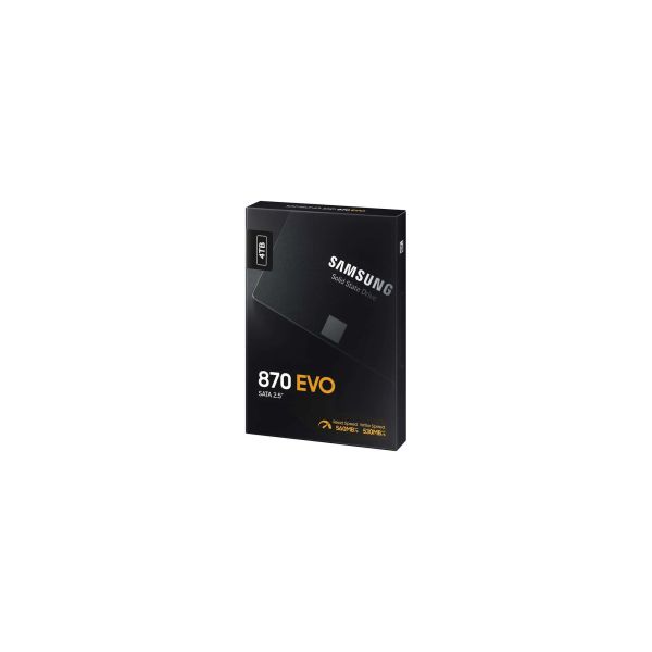 Samsung 870 EVO 4 TB 2.5" SATA III V-NAND MLC (MZ-77E4T0B/EU) 1/16 Samsung 870 EVO 4 TB 2.5" SATA III V-NAND MLC (MZ-77E4T0B/EU)