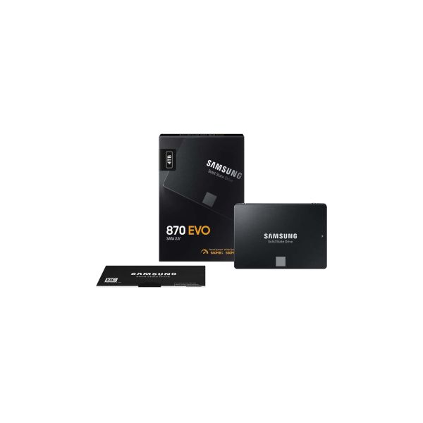 Samsung 870 EVO 4 TB 2.5" SATA III V-NAND MLC (MZ-77E4T0B/EU) 1/16 Samsung 870 EVO 4 TB 2.5" SATA III V-NAND MLC (MZ-77E4T0B/EU)