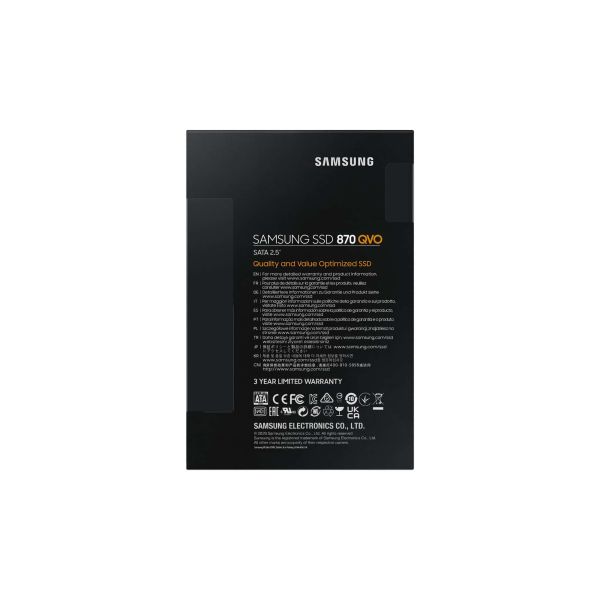 Samsung MZ-77Q4T0 4 TB 2.5" SATA III V-NAND MLC (MZ-77Q4T0BW) 2/3 Samsung MZ-77Q4T0 4 TB 2.5" SATA III V-NAND MLC (MZ-77Q4T0BW)