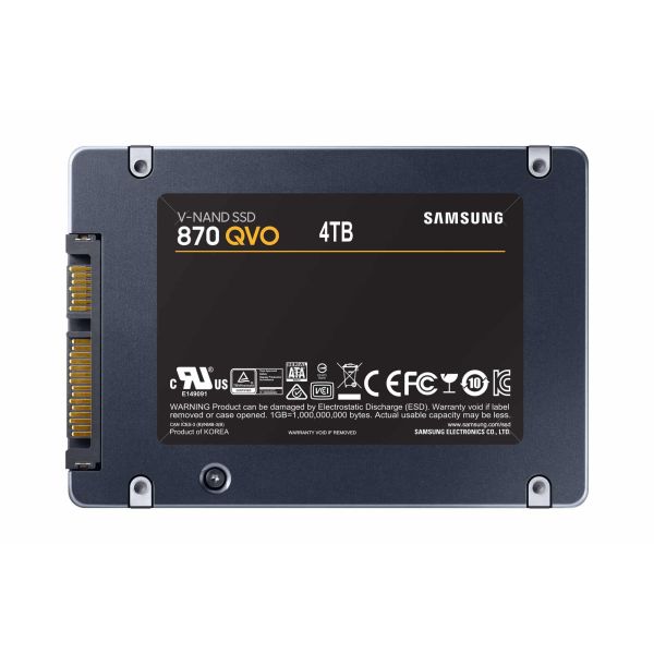 Samsung MZ-77Q4T0 4 TB 2.5" SATA III V-NAND MLC (MZ-77Q4T0BW) 2/3 Samsung MZ-77Q4T0 4 TB 2.5" SATA III V-NAND MLC (MZ-77Q4T0BW)
