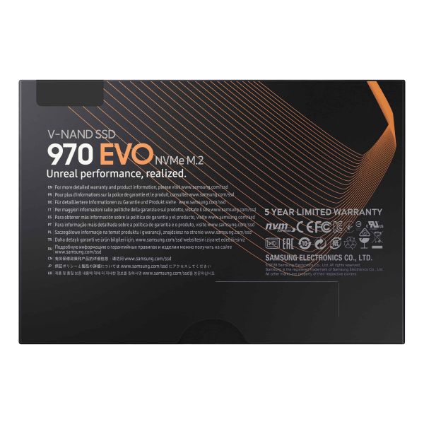 Samsung 970 EVO 1 TB M.2 PCI Express 3.0 NVMe V-NAND MLC (MZ-V7E1T0BW) Samsung 970 EVO 1 TB M.2 PCI Express 3.0 NVMe V-NAND MLC (MZ-V7E1T0BW)