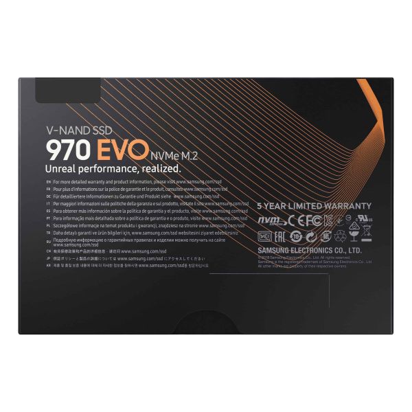 Samsung 970 EVO M.2 500 GB PCI Express 3.0 V-NAND MLC NVMe (MZ-V7E500BW)