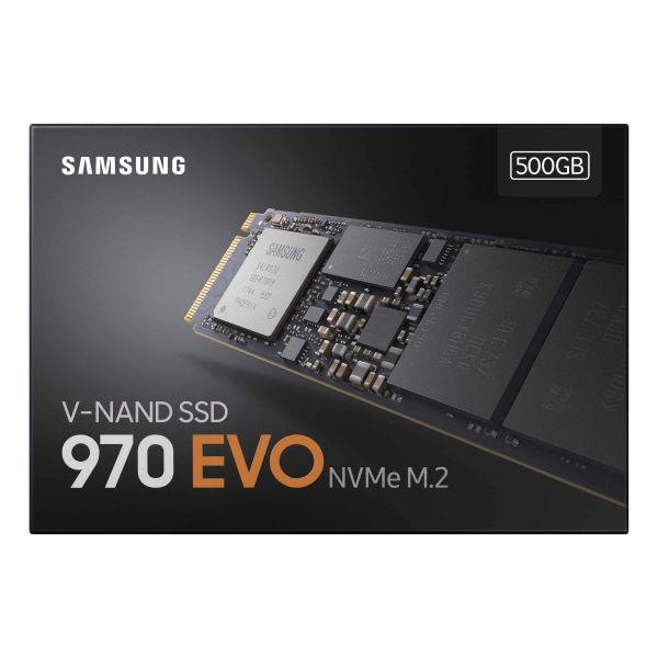 Samsung 970 EVO 500 GB M.2 PCI Express 3.0 NVMe V-NAND MLC (MZ-V7E500BW) Samsung 970 EVO 500 GB M.2 PCI Express 3.0 NVMe V-NAND MLC (MZ-V7E500BW)