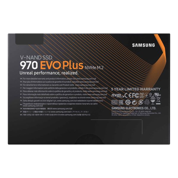 Samsung 970 EVO Plus M.2 1000 GB PCI Express 3.0 V-NAND MLC NVMe (MZ-V7S1T0BW)