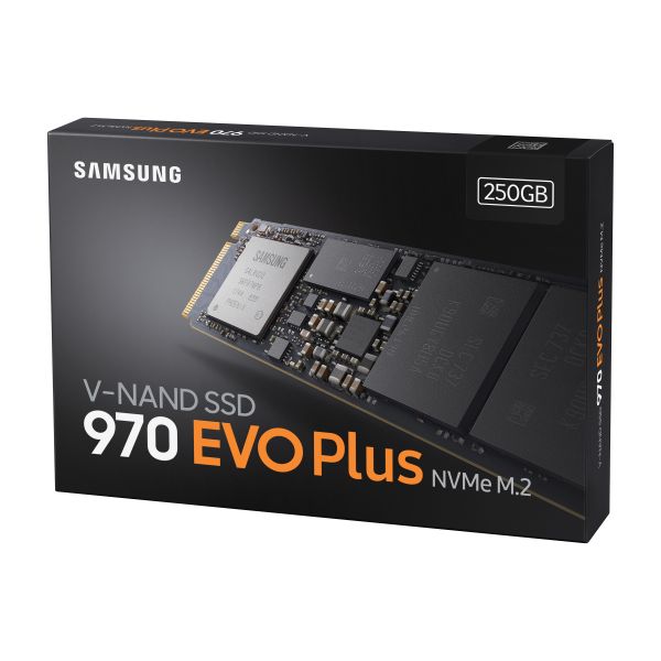 Samsung 970 EVO Plus 250 GB M.2 PCI Express 3.0 NVMe V-NAND MLC (MZ-V7S250BW) Samsung 970 EVO Plus 250 GB M.2 PCI Express 3.0 NVMe V-NAND MLC (MZ-V7S250BW)