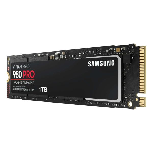Samsung 980 PRO M.2 1000 GB PCI Express 4.0 V-NAND MLC NVMe (MZ-V8P1T0BW)