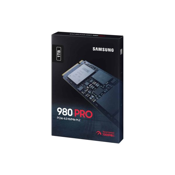 Samsung 980 PRO M.2 1000 GB PCI Express 4.0 V-NAND MLC NVMe (MZ-V8P1T0BW)