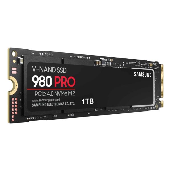 Samsung 980 PRO M.2 1000 GB PCI Express 4.0 V-NAND MLC NVMe (MZ-V8P1T0BW)