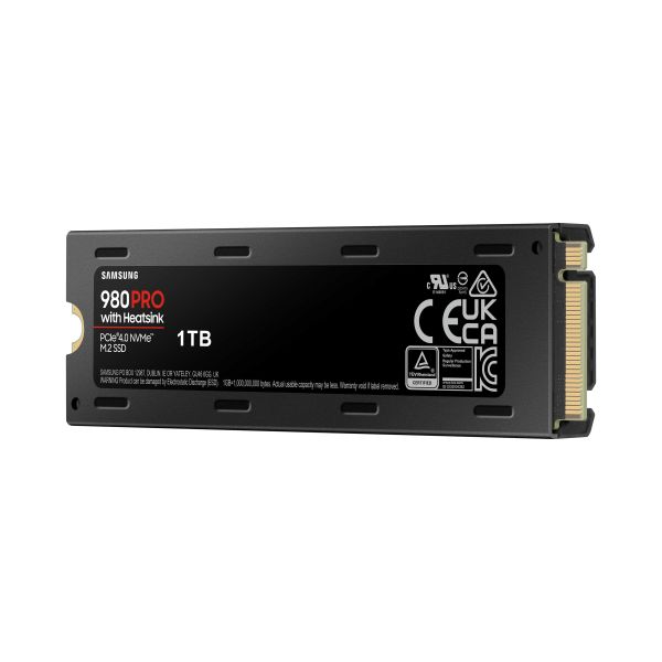 Samsung 980 PRO M.2 1000 GB PCI Express 4.0 V-NAND MLC NVMe (MZ-V8P1T0CW)