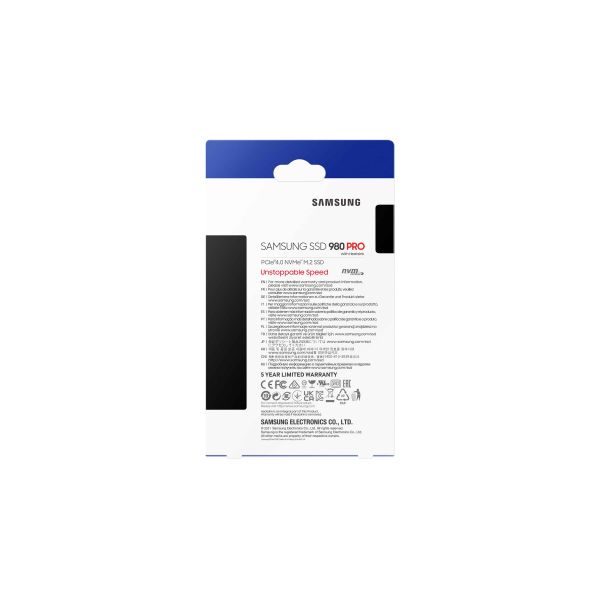 Samsung 980 Pro M.2 2000 GB PCI Express 4.0 V-NAND MLC NVMe (MZ-V8P2T0CW)