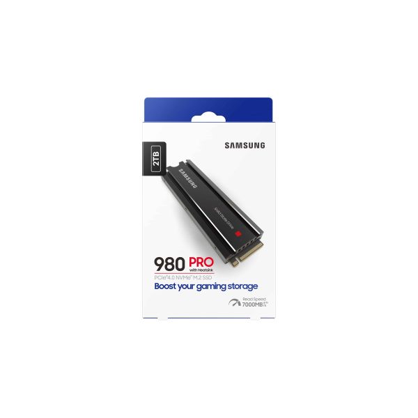 Samsung 980 Pro M.2 2000 GB PCI Express 4.0 V-NAND MLC NVMe (MZ-V8P2T0CW)