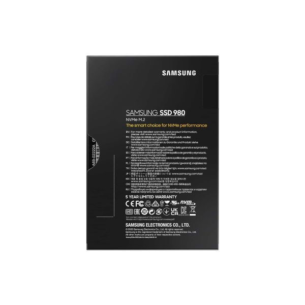 Samsung 980 M.2 500 GB PCI Express 3.0 V-NAND NVMe (MZ-V8V500BW)