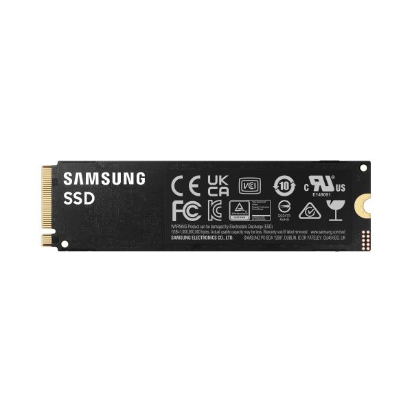 Samsung 990 PRO M.2 1000 GB PCI Express 4.0 V-NAND MLC NVMe (MZ-V9P1T0BW)