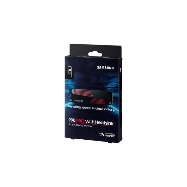 Samsung 990 PRO 1 TB M.2 PCI Express 4.0 NVMe V-NAND MLC (MZ-V9P1T0CW)
