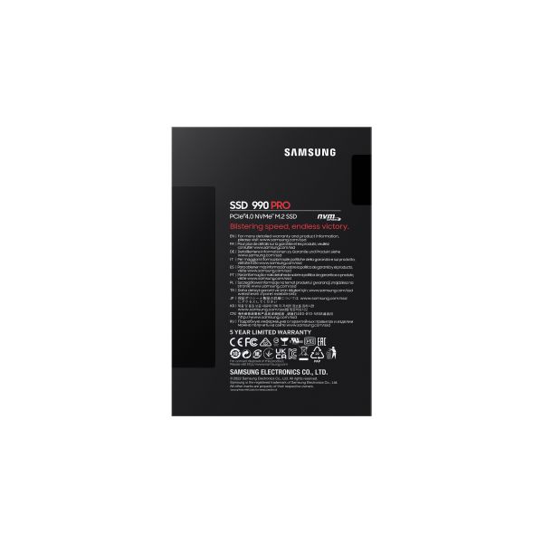 Samsung 990 PRO 2 TB M.2 PCI Express 4.0 NVMe V-NAND MLC (MZ-V9P2T0BW) Samsung 990 PRO 2 TB M.2 PCI Express 4.0 NVMe V-NAND MLC (MZ-V9P2T0BW)