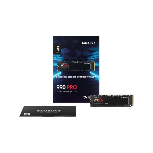 Samsung 990 PRO M.2 2 TB PCI Express 4.0 NVMe V-NAND MLC (MZ-V9P2T0BW)