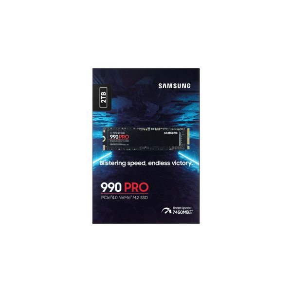 Samsung 990 PRO M.2 2 TB PCI Express 4.0 NVMe V-NAND MLC (MZ-V9P2T0BW)