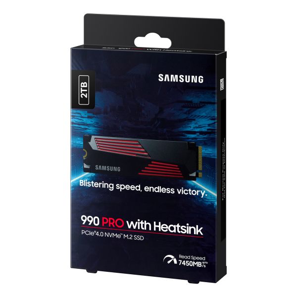 Samsung 990 PRO 2 TB M.2 PCI Express 4.0 NVMe V-NAND MLC (MZ-V9P2T0CW)