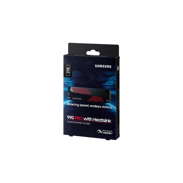 Samsung 990 PRO M.2 2000 GB PCI Express 4.0 V-NAND MLC NVMe (MZ-V9P2T0CW)