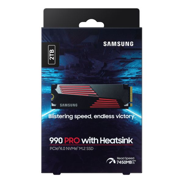 Samsung 990 PRO 2 TB M.2 PCI Express 4.0 NVMe V-NAND MLC (MZ-V9P2T0CW)