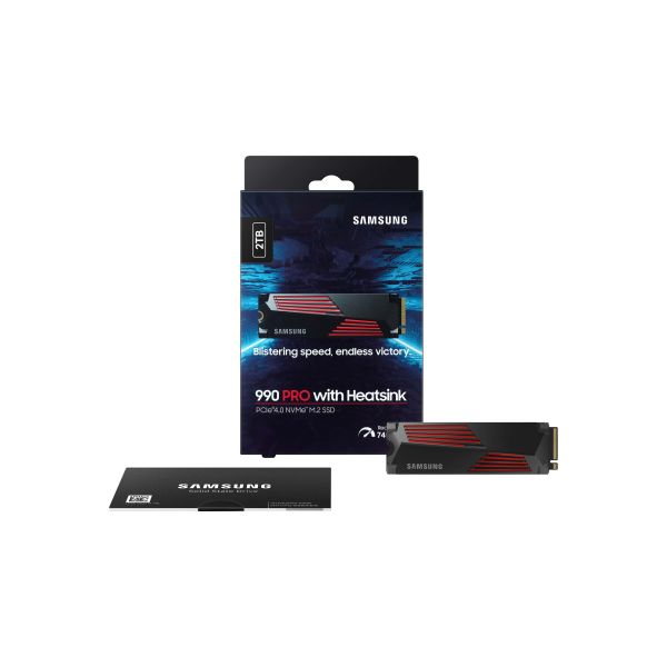 Samsung 990 PRO M.2 2000 GB PCI Express 4.0 V-NAND MLC NVMe (MZ-V9P2T0CW)