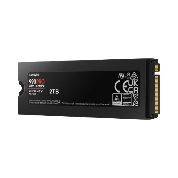 Samsung 990 PRO M.2 2000 GB PCI Express 4.0 V-NAND MLC NVMe (MZ-V9P2T0CW)