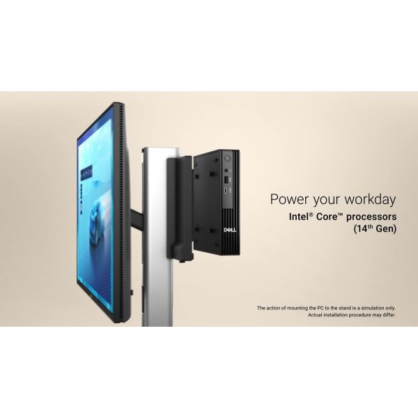 Dell ProMicro QCM1250 i5-14500T 8GB/512GB W11 Pro 3-jaar (NF51R-3YRPRO-OUTLET-REF)