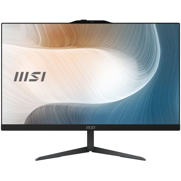 MSI Modern AM242 1M-1219EU All-in-One PC/workstation Intel Core 5 120U 60,5 cm (23.8") 1920 x 1080 Pixels Alles-in-één-pc 8 GB DDR5-SDRAM 512 GB SSD Windows 11 Pro Wi-Fi 6E (802.11ax) Zwart (MODERN AM242 1M-1219EU)