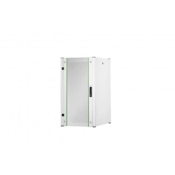 Digitus Hyper Pro 19" 22U Netwerkkast 600x800 met Glazen Deur, Grijs (DN-51004)