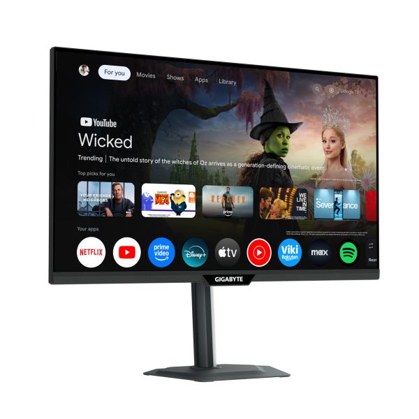 GIGABYTE M27QS computer monitor 68,6 cm (27") 2560 x 1440 Pixels Quad HD LED Zwart (M27QS EK)