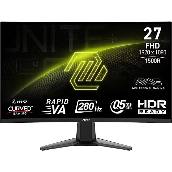 MSI MAG 276CXFDE 27 inch 280Hz Gaming Monitor (9S6-3CE01M-041)