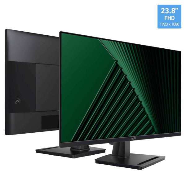 MSI Pro MP245G computer monitor 60,5 cm (23.8") 1920 x 1080 Pixels Full HD LCD Zwart (PRO MP245G) MSI Pro MP245G computer monitor 60,5 cm (23.8") 1920 x 1080 Pixels Full HD LCD Zwart (PRO MP245G)