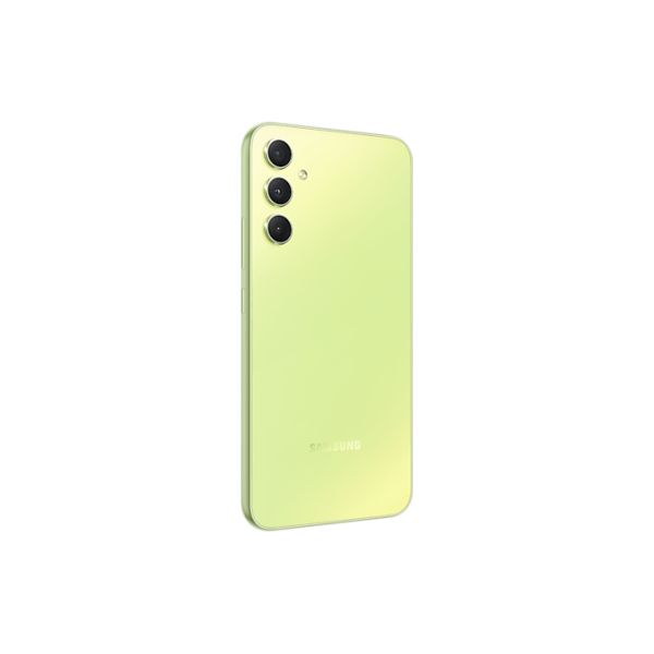 Samsung Galaxy A34 5G 16,8 cm (6.6") Hybride Dual SIM USB Type-C 6 GB 128 GB 5000 mAh Limoen (SM-A346BLGAEUB)