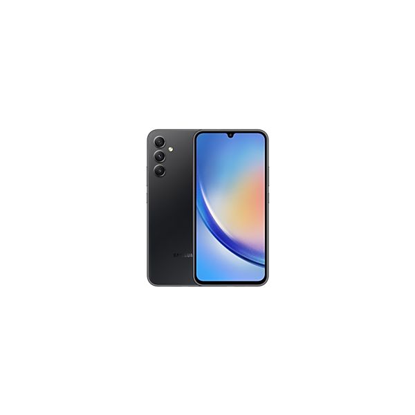 Samsung Galaxy A34 5G Enterprise Edition 16,8 cm (6.6") Hybride Dual SIM USB Type-C 6 GB 128 GB 5000 mAh Grafiet (SM-A346BZKAEEB) Samsung Galaxy A34 5G Enterprise Edition 16,8 cm (6.6") Hybride Dual SIM USB Type-C 6 GB 128 GB 5000 mAh Grafiet (SM-A346BZKAEEB)