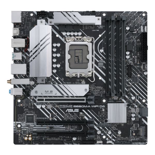 ASUS PRIME B660M-A WIFI D4 Intel B660 LGA 1700 micro ATX (90MB1AE0-M0EAY0) ASUS PRIME B660M-A WIFI D4 Intel B660 LGA 1700 micro ATX (90MB1AE0-M0EAY0)