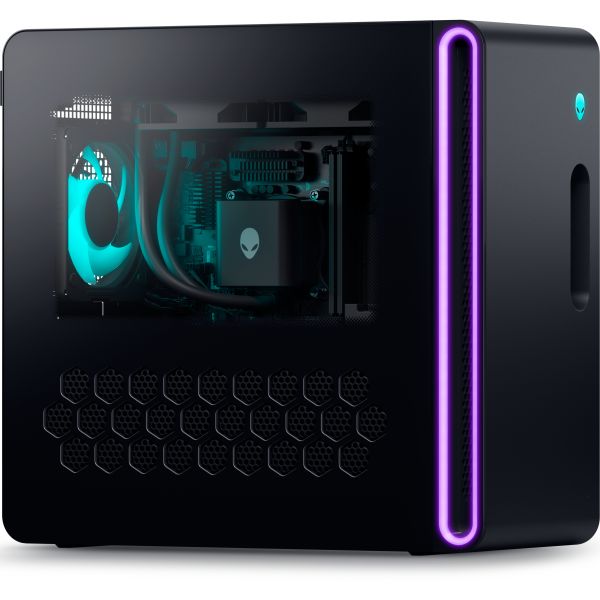 Alienware ACT1250 Intel Core Ultra 7 265KF 32 GB DDR5-SDRAM 2 TB NVIDIA GeForce RTX 5070 Windows 11 Home Desktop PC Platina (HWFWK)