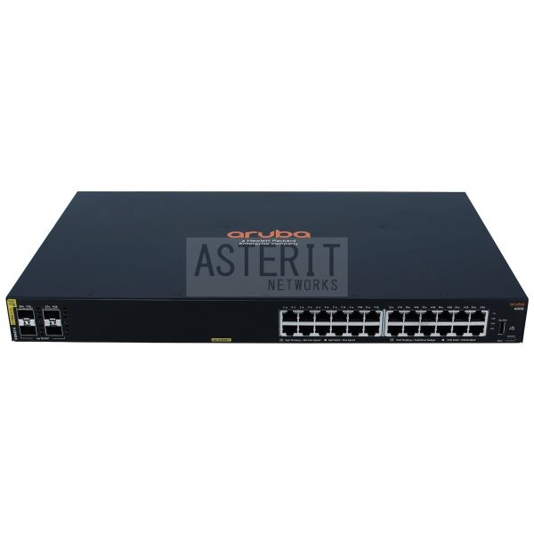 HPE Aruba Networking CX6000 24G CL4 PoE 4SFP 370W Switch (R8N87AR)