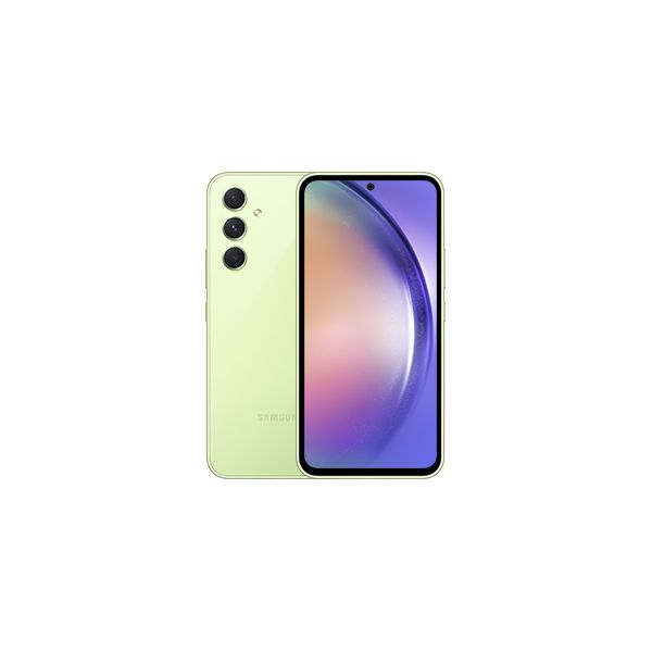 Samsung Galaxy A54 5G 16,3 cm (6.4") Hybride Dual SIM Android 13 USB Type-C 8 GB 128 GB 5000 mAh Limoen (SM-A546BLGCEUB)