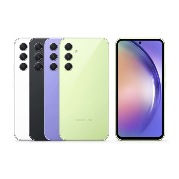 Samsung Galaxy A54 5G 16,3 cm (6.4") Dual SIM Android 13 USB Type-C 8 GB 256 GB 5000 mAh Wit (SM-A546BZWDEUB)