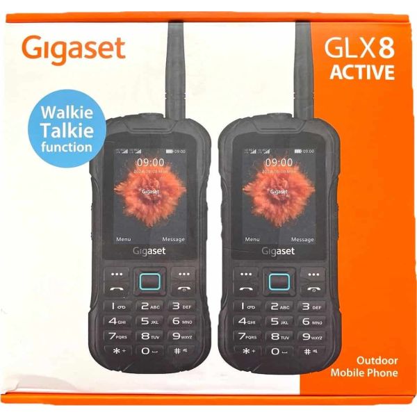 Gigaset GLX8 Active Zwart Rugged Smartphone met Push-to-Talk (S30853-H1223-R111)