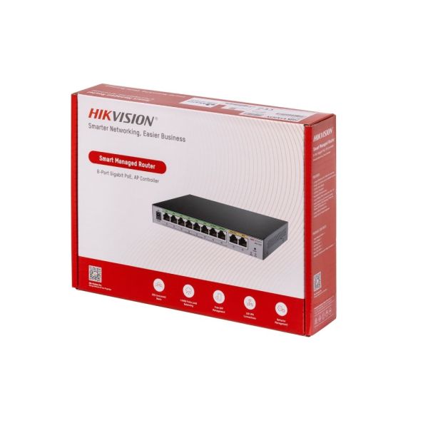 Hikvision DS-3WG210GP-SI PoE Router 10-Port (DS-3WG210GP-SI)