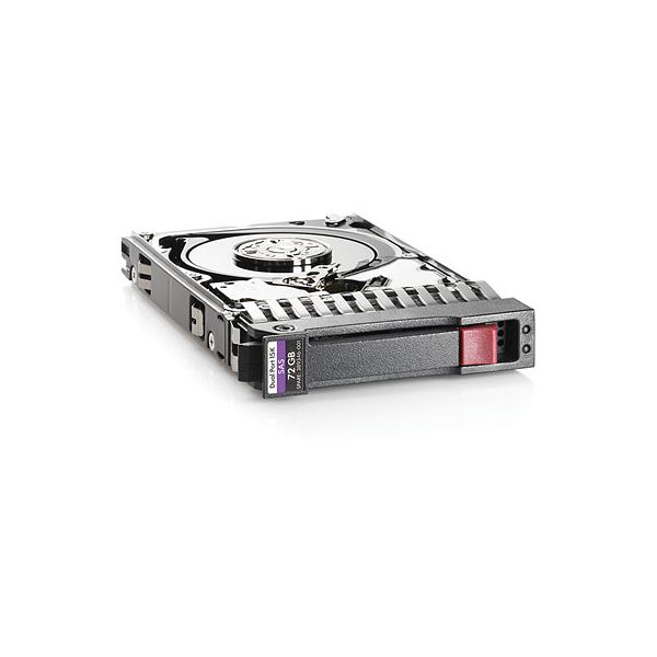 HP 72GB 3G SAS 15K SFF (2.5-inch) Dual Port Enterprise 3yr Warranty Hard Drive interne harde schijf 15000 RPM 2.5" (418371-B21B-RFB)