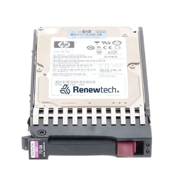HP 73Gb SAS 15K 2.5 SFF  DP HDD (418398-001-RFB)