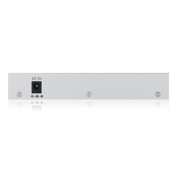 Zyxel GS1200-8V3 Managed L2 Gigabit Ethernet (10/100/1000) Desktop Grijs (GS1200-8V3-EU0101F1F)