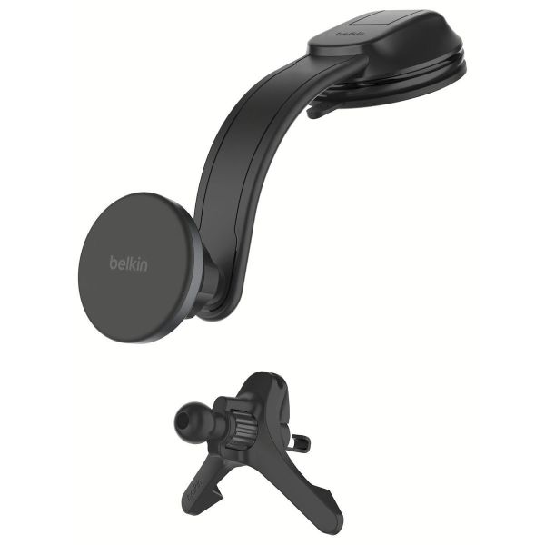 Belkin magnetische autohouder 15W Qi2 voor ventilatie/armaturebord (WIC012HQBK)
