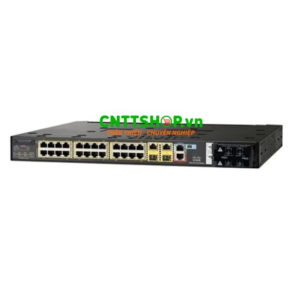 Cisco CGS2520 front/rear cabling 2GE 24-10/100 (CGS-2520-24TC=)