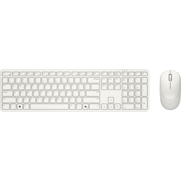 DELL Pro 5 KM526 toetsenbord Inclusief muis Thuis/Werk RF Draadloos QWERTY US International Wit (KM526-LT-INT)