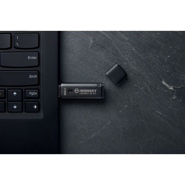 Kingston Technology IronKey 256GB Locker Plus 50 G2, FIPS 197, AES-256 (IKLP50G2/256GB) Kingston Technology IronKey 256GB Locker Plus 50 G2, FIPS 197, AES-256 (IKLP50G2/256GB)