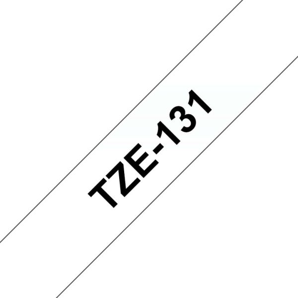Brother TZE-131 labelprinter-tape Zwart op zilver (TZE-131) Brother TZE-131 labelprinter-tape Zwart op zilver (TZE-131)