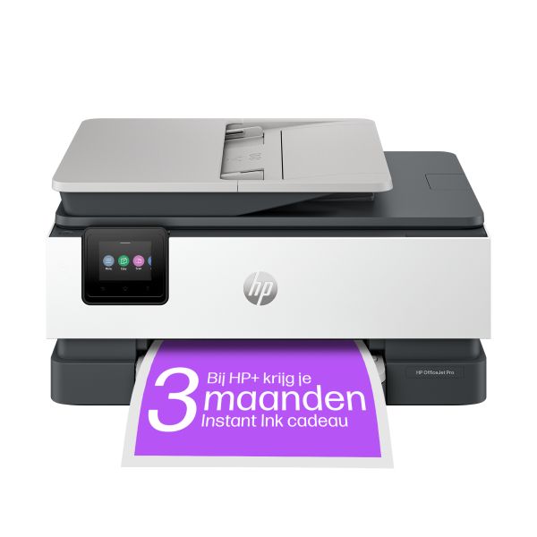 HP OfficeJet Pro 8134e Draadloos All-in-One Kleur Printer, Instant Ink; Dubbelzijdig printen (40Q46B)